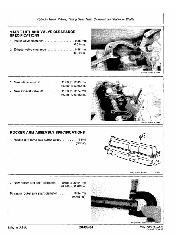 JOHN DEERE 2360 WINDROWER AND 160 DRAPER PLATFORM TECHNICAL MANUAL TM1300