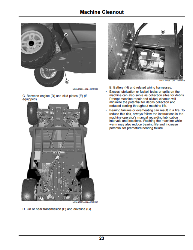 JOHN DEERE XUV 550 GATOR™ UTILITY VEHICLE OPERATOR MANUAL OMM173022