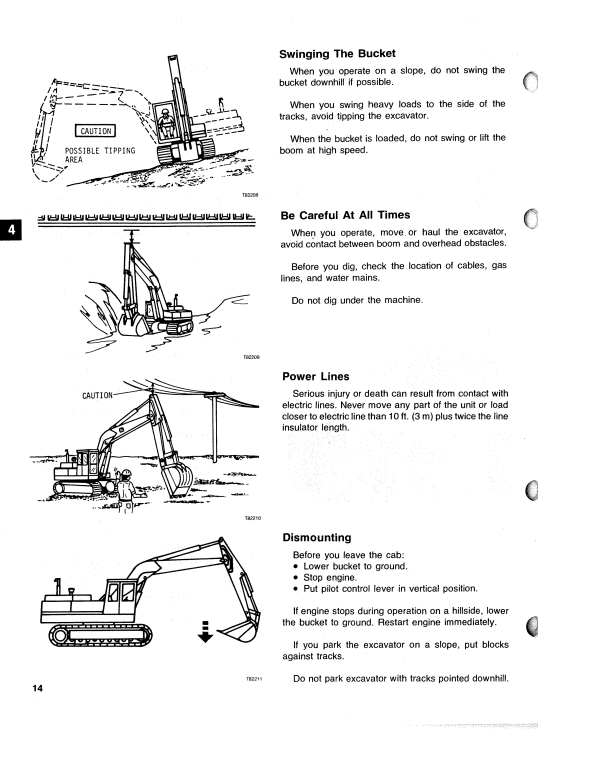 JOHN DEERE 690B EXCAVATOR OPERATOR MANUAL OMT73563