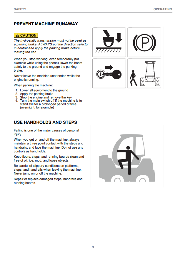 JOHN DEERE 1270E TIER 2 (IT4- PLATFORM) CTL HARVESTER OPERATOR INSTRUCTION MANUAL F677498