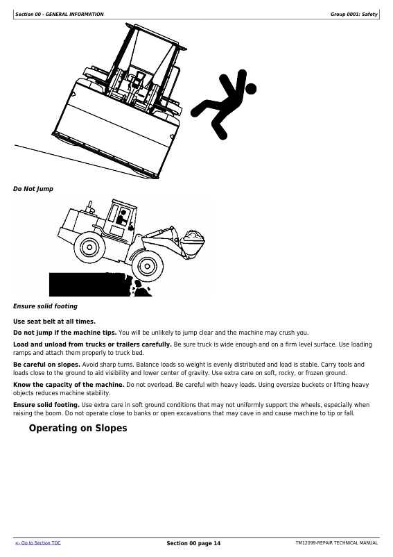 JOHN DEERE 544K 4WD LOADER WITH ENGINE 6068HDW84 IT4 REPAIR TECHNICAL MANUAL TM12099