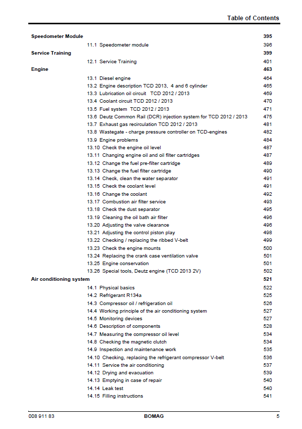 2010 Bomag BW 216 D-4 Roller Service & Maintenance Guide