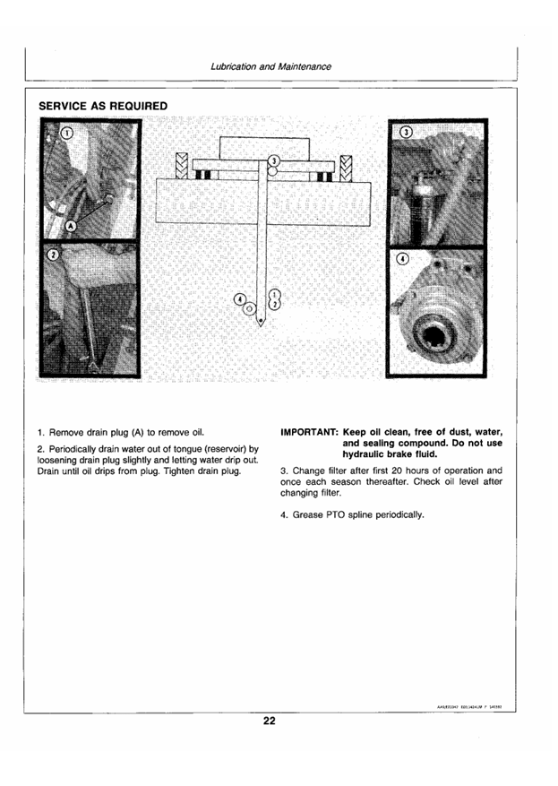 JOHN DEERE 1424 MOWER-CONDITIONER OPERATOR MANUAL OEM73044