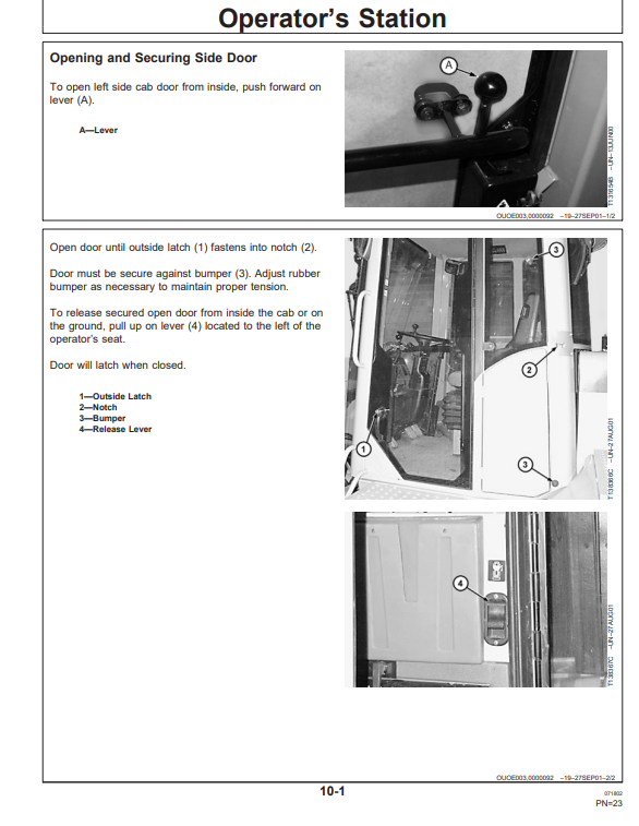 HITACHI LXE230 LOADER OPERATOR MANUAL OMT181633