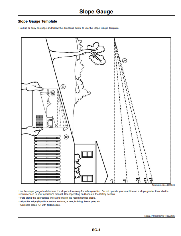 JOHN DEERE Z700E, Z700M, Z700R ZTRAK SERIES GAS OPERATOR MANUAL OMUC42965