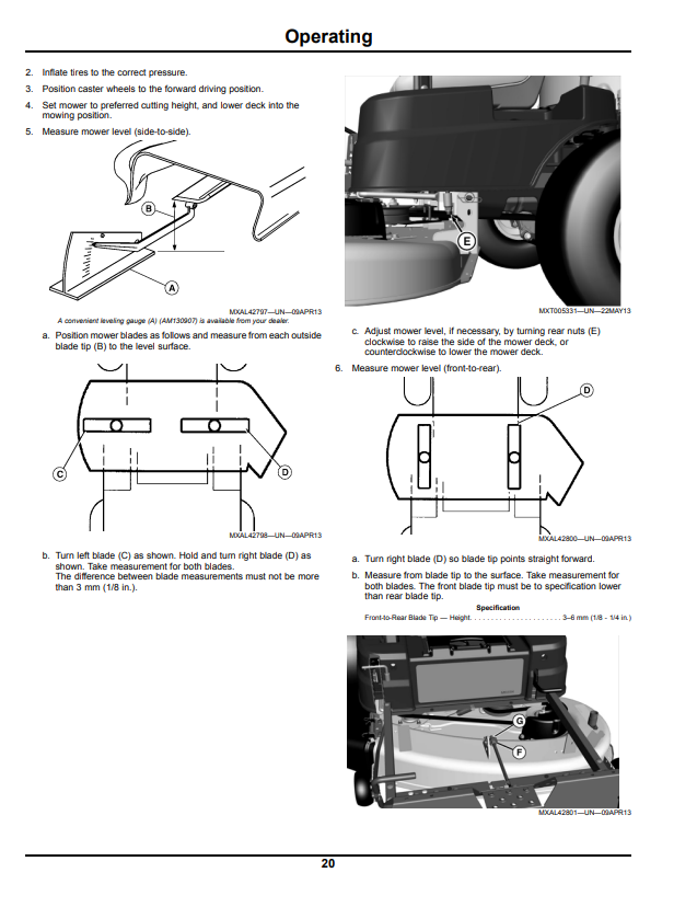 JOHN DEERE Z235 AND Z255, Z200 SERIES EZTRAK™ OPERATOR MANUAL OMM170184