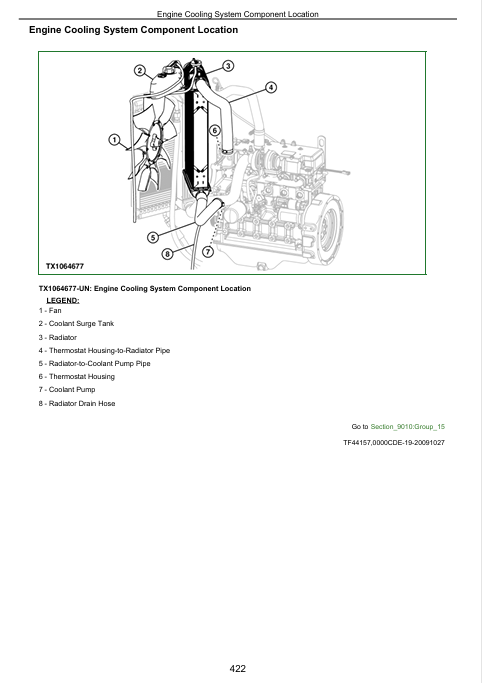 JOHN DEERE 319D AND 323D SKID STEER LOADER TECHNICAL MANUAL TM11422
