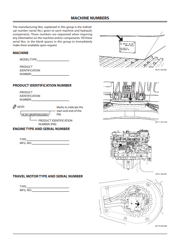HITACHI ZAXIS 850-3, 850LC-3, 870H-3, 870LCH-3 HYDRAULIC EXCAVATOR OPERATOR MANUAL EM1JB12