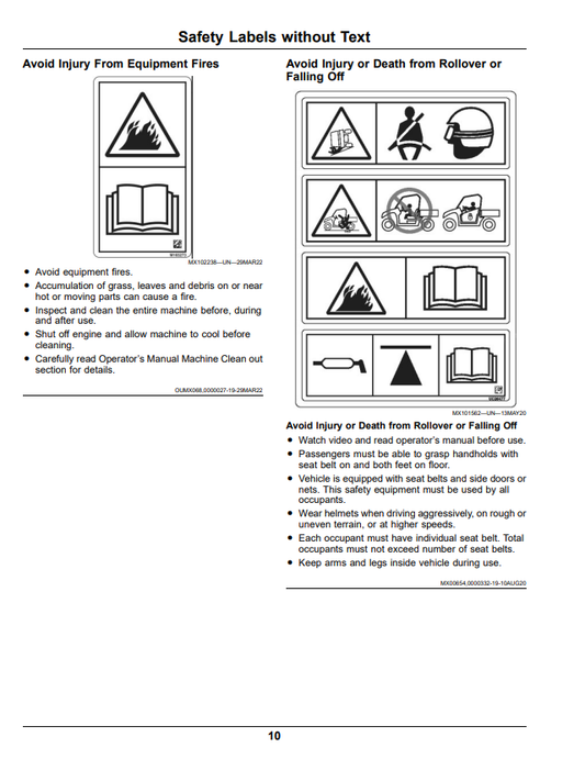 JOHN DEERE XUV 875M, XUV 875R GATOR™ UTILITY VEHICLES OPERATOR MANUAL OMUC42222