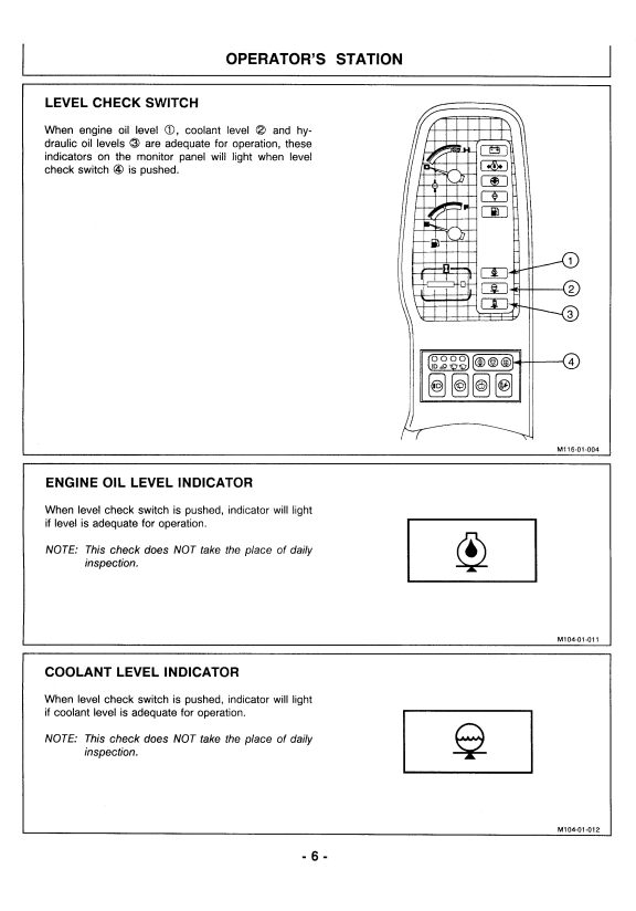 HITACHI EX550-3, EX550LC-3, EX600LCH-3, EX600H-3 EXCAVATOR OPERATOR MANUAL EM17B11