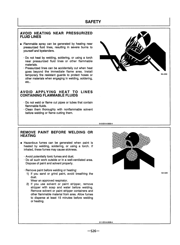HITACHI EX550-3, EX550LC-3, EX600LCH-3, EX600H-3 EXCAVATOR OPERATOR MANUAL EM17BEN11