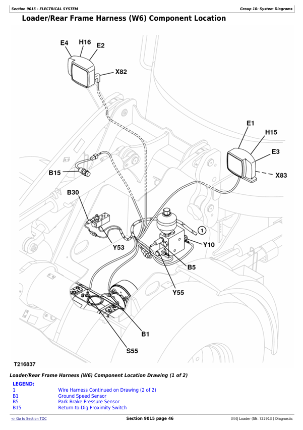 JOHN DEERE 344J LOADER DIAGNOSTIC OPERATION AND TEST MANUAL TM2326