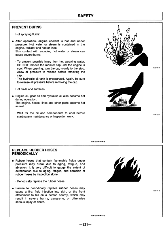 HITACHI EX12-2, EX15-2, EX18-2, EX22-2, EX25-2, EX30-2, EX35-2, EX40-2, EX45-2 EXCAVATOR OPERATOR MANUAL EM1BE14