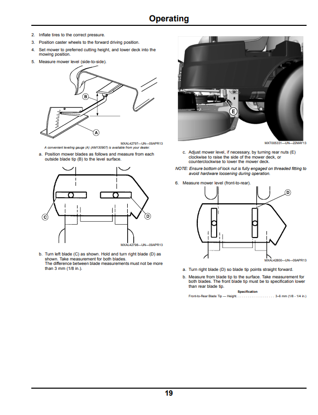 JOHN DEERE Z235 AND Z255, Z200 SERIES EZTRAK™ OPERATOR MANUAL OMM172177