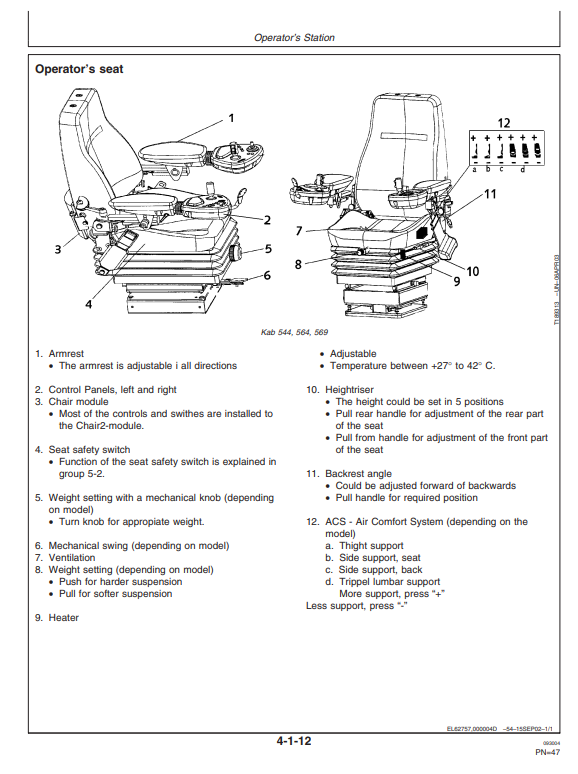 JOHN DEERE TIMBERJACK 710D FORWARDER OPERATOR MANUAL OMF067040