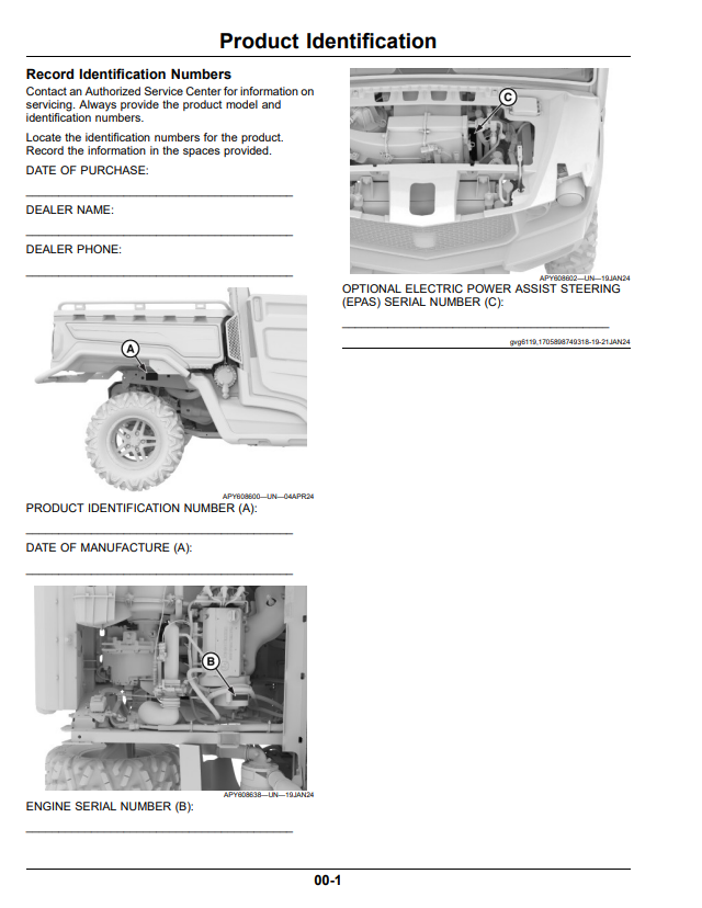 JOHN DEERE XUV 845M & XUV 845R GATOR™ UTILITY VEHICLES OPERATOR MANUAL OMUC36618