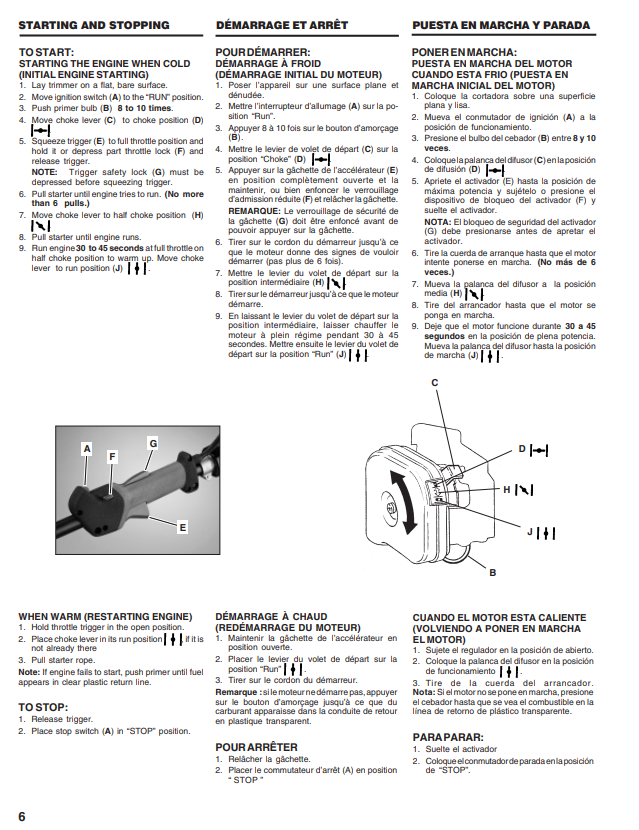 JOHN DEERE XT120SE UT22097 EDGER OWNER MANUAL OMPS01137