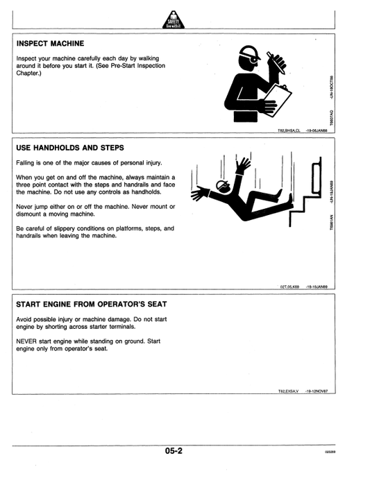 JOHN DEERE 690D, 690D-LC EXCAVATOR OPERATOR MANUAL OMT84751