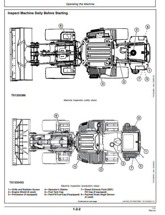JOHN DEERE 4WD LOADER SMARTWEIGH OPERATOR MANUAL OMT477881X019