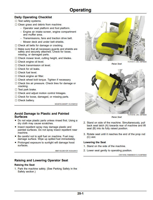 JOHN DEERE Z720M, Z740M, Z740R, AND Z760R ZTRAK SERIES GAS OPERATOR MANUAL OMUC46503E