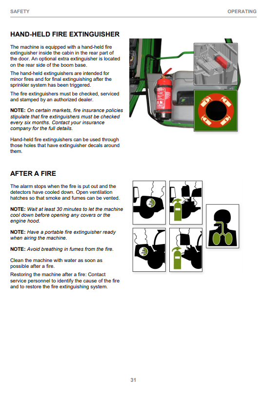 JOHN DEERE 1110G / 1210G / 1510G FINAL TIER 4 ROTATING & LEVELING CABIN OPERATOR MANUAL F708947