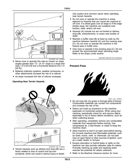 JOHN DEERE ZTRAK Z315E, Z320M, Z320R Z300 SERIES RESIDENTIAL ZERO TURN MOWER OPERATOR MANUAL OMUC48154E