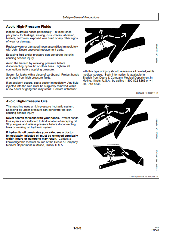 JOHN DEERE 710J BACKHOE LOADER OPERATOR MANUAL OMT211052