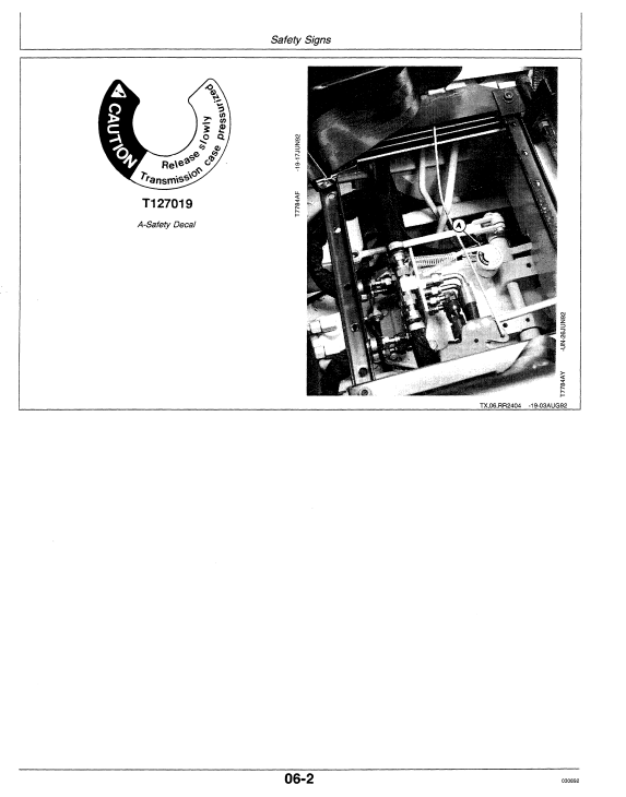 JOHN DEERE 400G CRAWLER DOZER OPERATOR MANUAL OMT145887