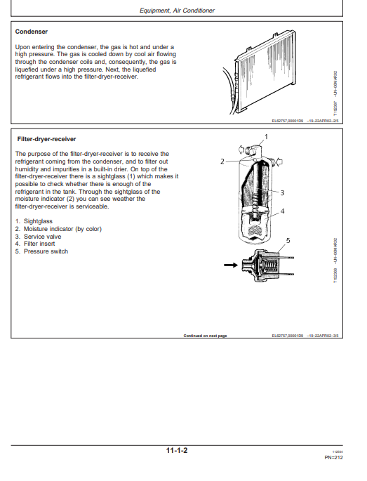 JOHN DEERE TIMBERJACK 810D FORWARDER OPERATOR MANUAL OMF067093