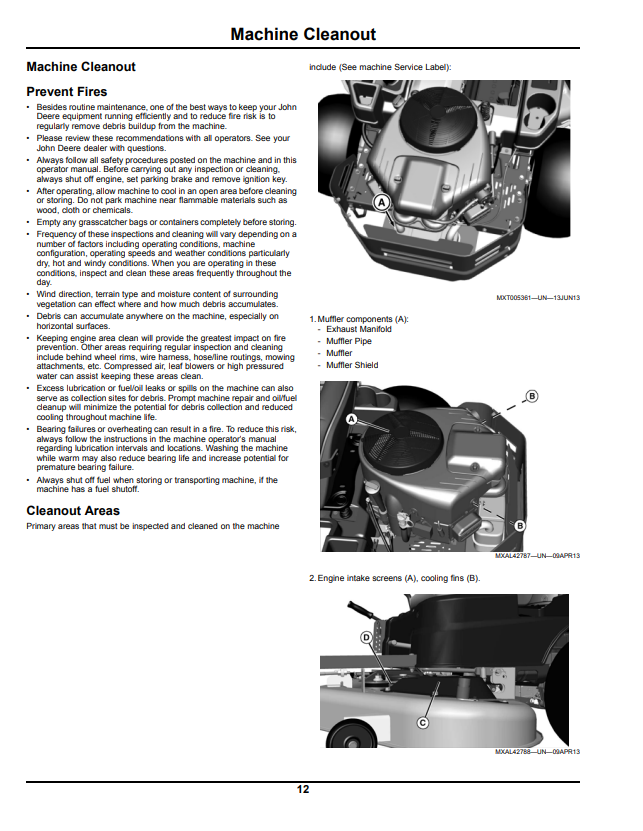 JOHN DEERE Z235 EZTRAK™ OPERATOR MANUAL OMM170188