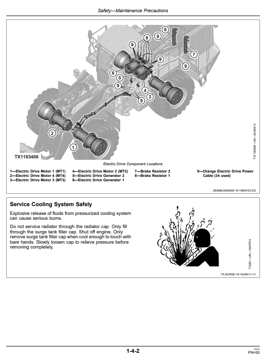 JOHN DEERE 944K 4WD LOADER OPERATOR MANUAL OMT285908