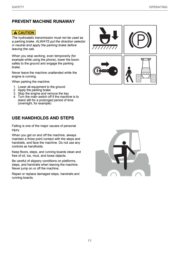 JOHN DEERE 1470G FINAL TIER 4 CTL HARVESTER OPERATOR INSTRUCTION MANUAL F700288