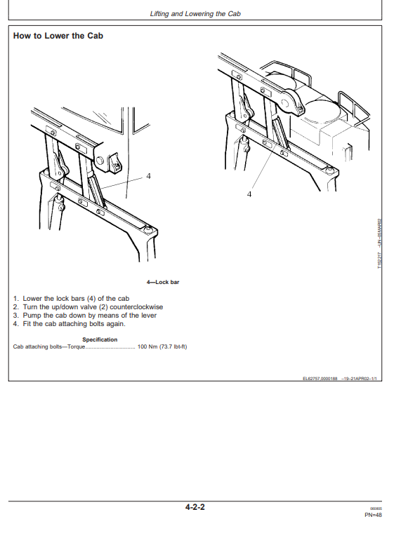 JOHN DEERE 810D FORWARDER OPERATOR MANUAL OMF069342
