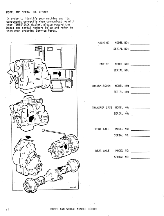 JOHN DEERE 230 FORWARDER OPERATOR MANUAL AA5258