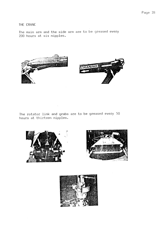 JOHN DEERE BRUUNETI MINI 578 F OPERATOR MANUAL 57819