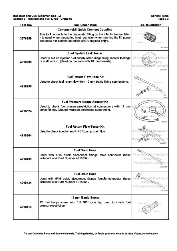 JOHN DEERE CUMMINS ENGINE ISBE, ISB, QSB 4021271-VOL2 SERVICE MANUAL