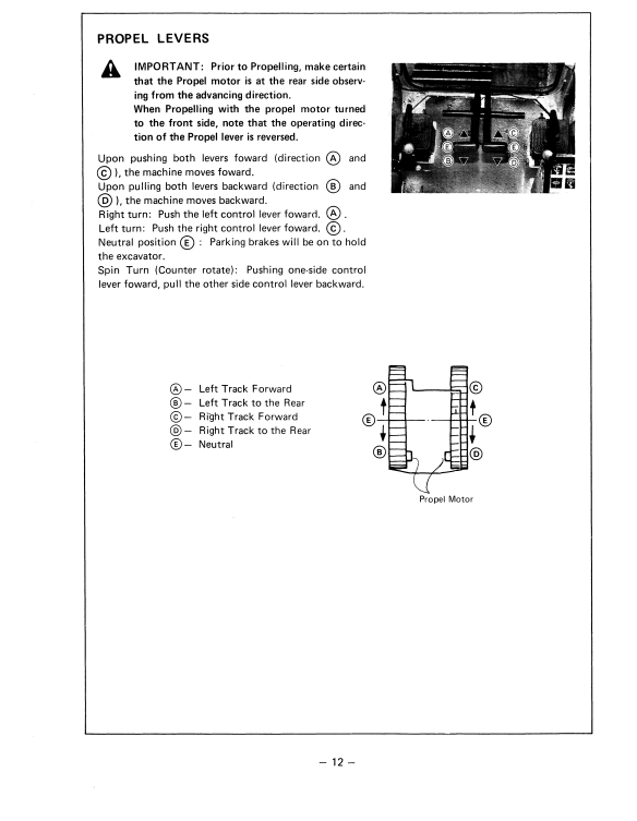 HITACHI UH033 HYDRAULIC EXCAVATOR OPERATOR MANUAL EM10423