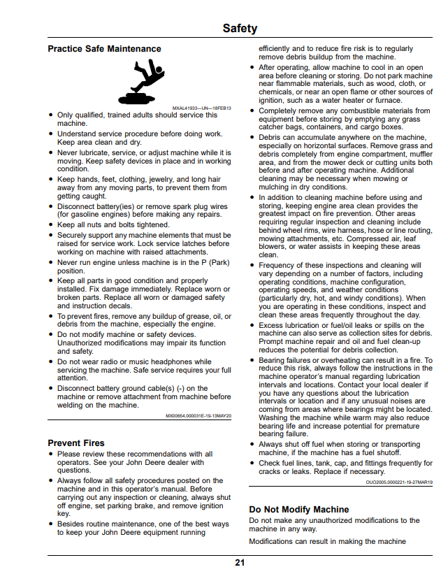 JOHN DEERE XUV590E, XUV590M, XUV590E S4, XUV590M S4 GATOR™ UTILITY VEHICLES OPERATOR MANUAL OMUC25929