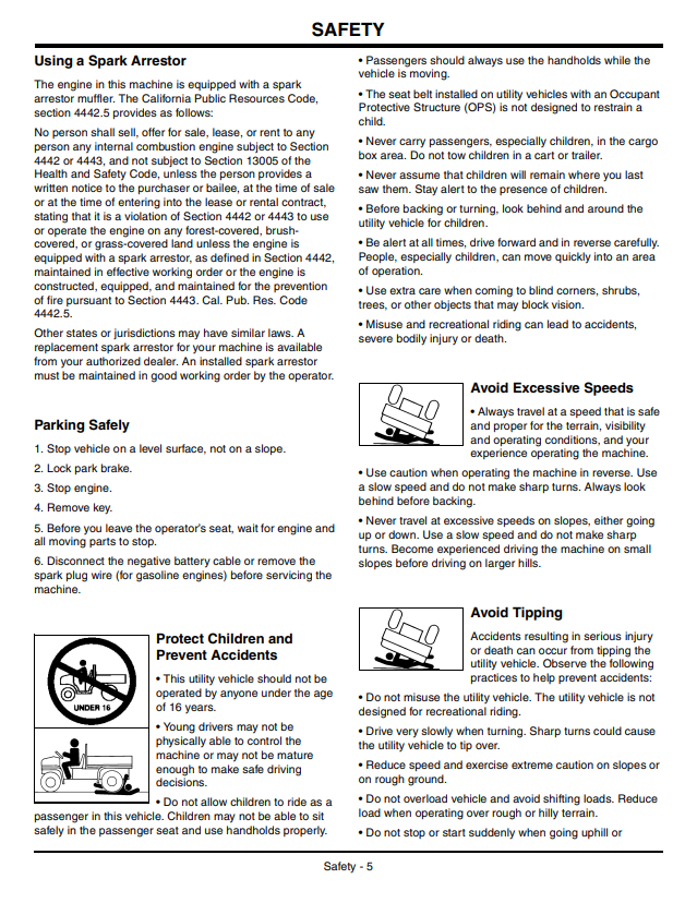 JOHN DEERE GATOR™ UTILITY VEHICLE XUV 4X4 DIESEL OPERATOR MANUAL OMM157858