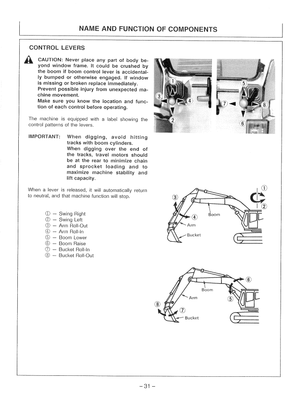 HITACHI EX90 EXCAVATOR OPERATOR MANUAL EM11C15