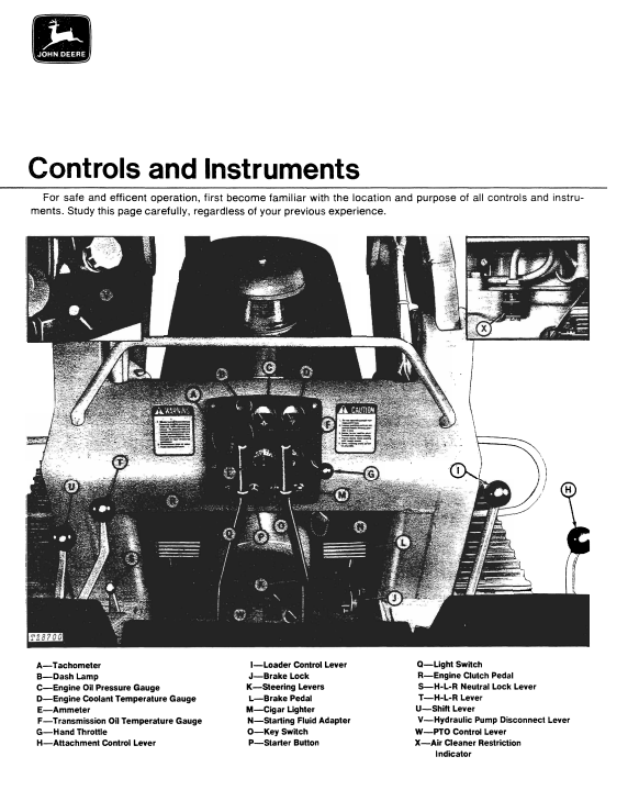 JOHN DEERE 450-B CRAWLER OPERATOR MANUAL OMT40817