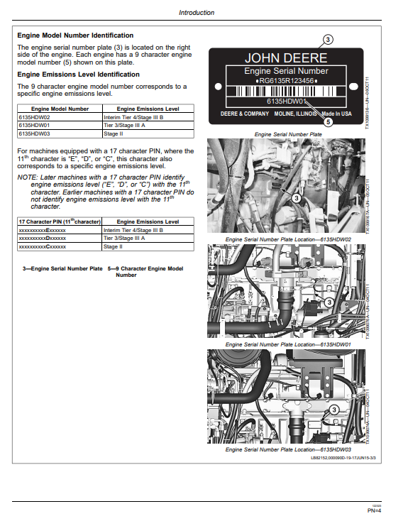 JOHN DEERE 844K SERIES II 4WD LOADER OPERATOR MANUAL OMT275503