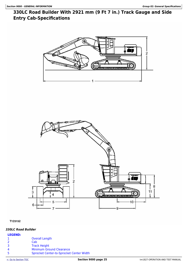 JOHN DEERE 200LC, 330LC, 370 EXCAVATOR LOGGER DIAGNOSTIC OPERATION AND TEST MANUAL TM1827