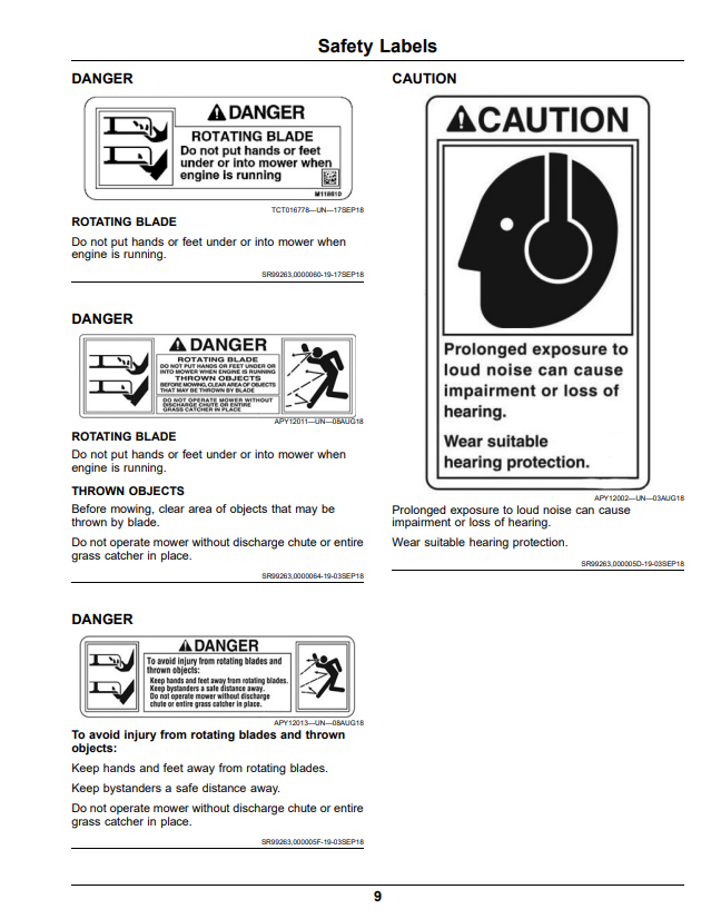 JOHN DEERE Z720E, Z730M, Z735E, Z735M AND Z740R ZTRAK™ SERIES GAS OPERATOR MANUAL OMUC23425