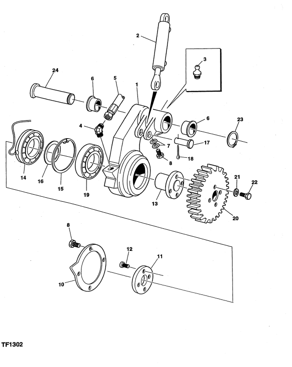 JOHN DEERE HTH 240 HARVESTING HEAD OPERATION MANUAL F060428