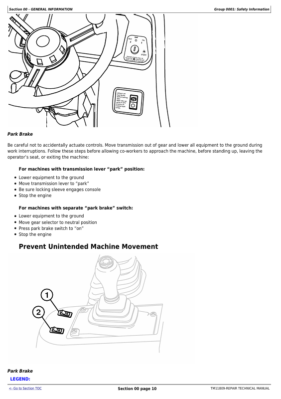 JOHN DEERE 540G-III, 548G-III SKIDDER REPAIR TECHNICAL MANUAL TM11809