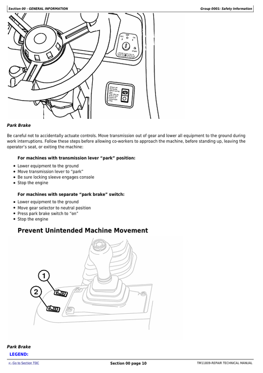 JOHN DEERE 540G-III, 548G-III SKIDDER REPAIR TECHNICAL MANUAL TM11809