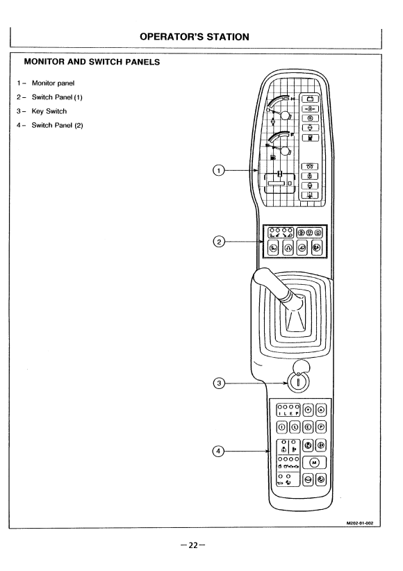 HITACHI EX100WD-2 WHEELED EXCAVATOR OPERATOR MANUAL EM11H11