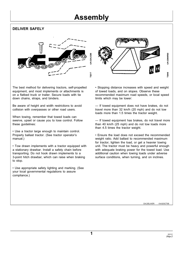 JOHN DEERE 466, 566R ROUND BALER PRE DELIVERY INSTRUCTION MANUAL PDIE90551