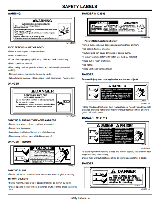 JOHN DEERE Z225, Z245, Z425, Z445, Z465 EZTRAK OPERATOR MANUAL OMM162468